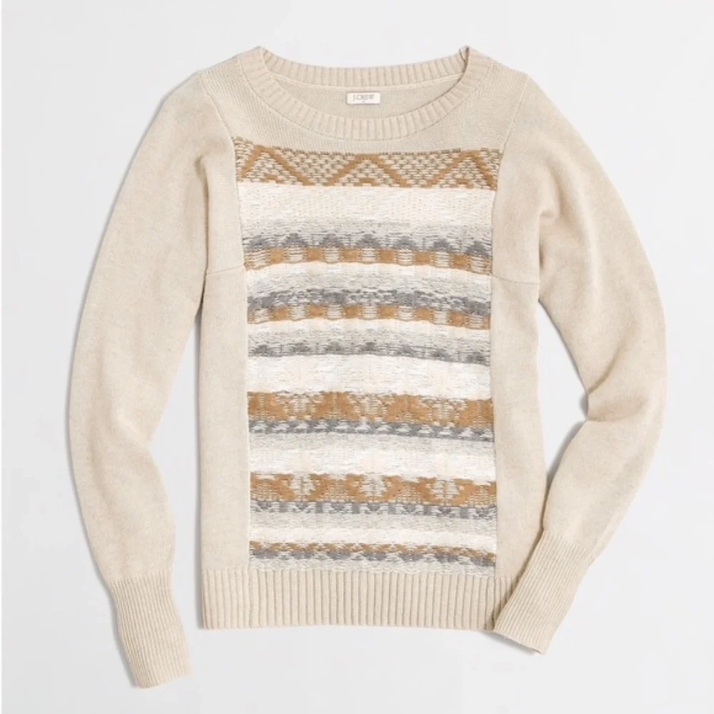 J. Crew Fair Isle Sweater‎